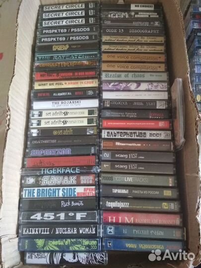 Аудиокассеты панк, хардкор, металл, punk, hardcore