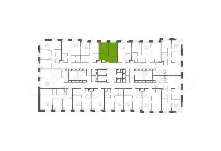 1-к. апартаменты, 34,5 м², 11/23 эт.