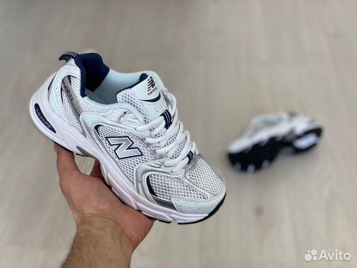 Кроссовки New Balance 530 White Silver Navy