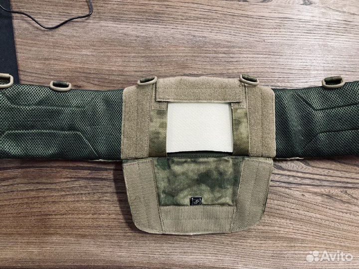 Боевой пояс Воин ссо A-tacs FG мох + плечи от рпс