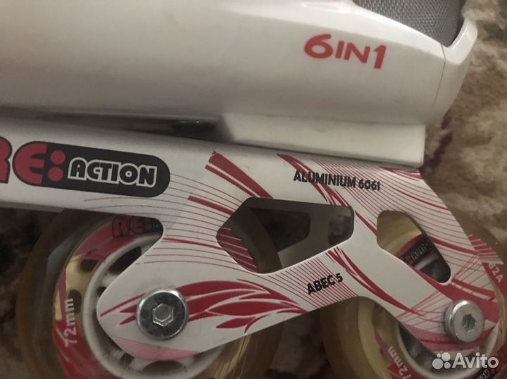 Коньки роликовые детские