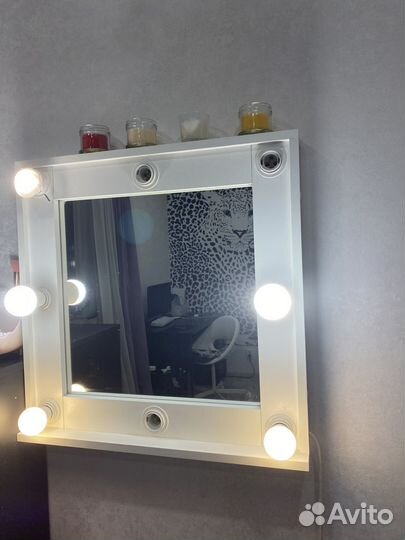 Зеркало с подсветкой бу
