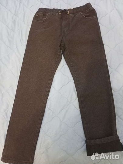 Брюки утеплённые 8-9лет