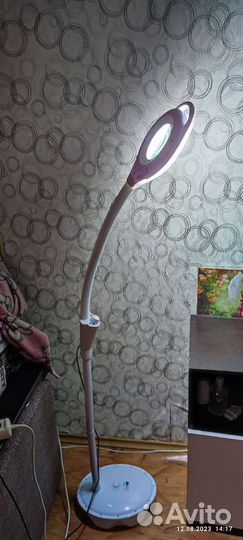 Лампа Лупа напольная
