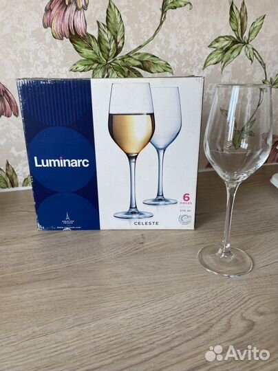 Бокалы для вина, шампанского, виски