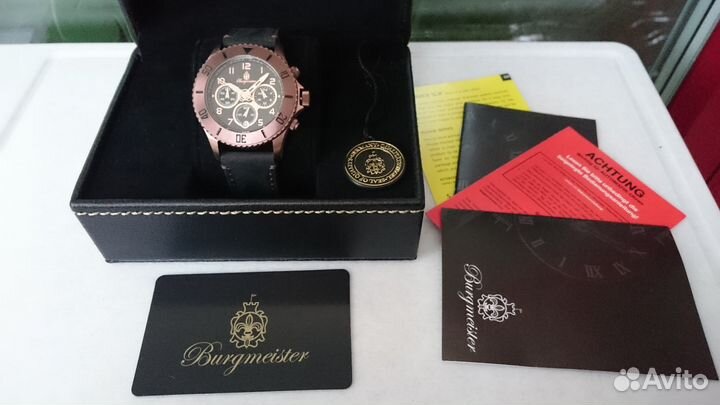 Мужские часы Chronograph Burgmeister