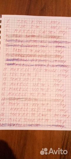 Аудиокассеты запечатанные