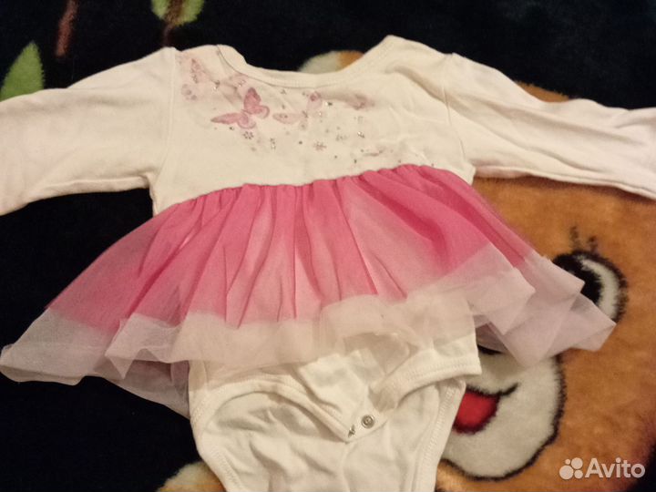 Детские вещи пакетом на девочку до года