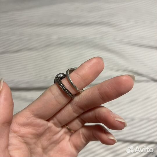 Винтажные кольца комплект
