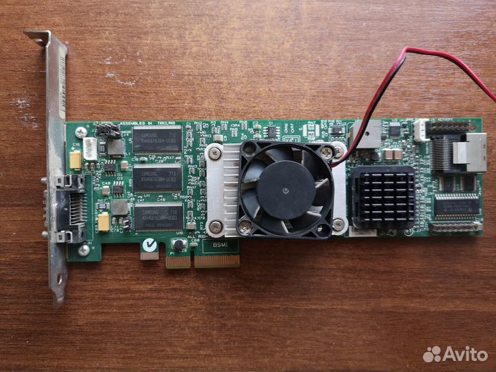 Скоростные, надежные SAS диски, Pci-ex контроллер