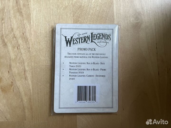 Western Legends: Promo Pack