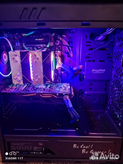Игровой пк с монитором