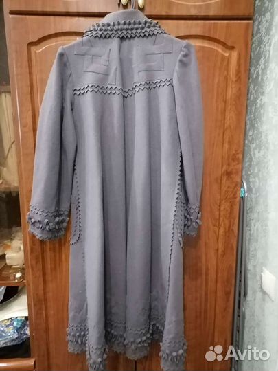 Пальто из драпа