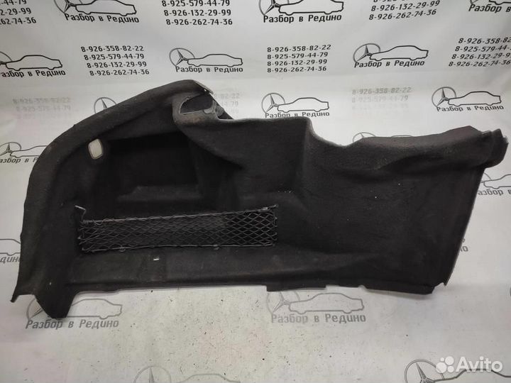 Обшивка багажника w221 S-class 642.930 09.2007