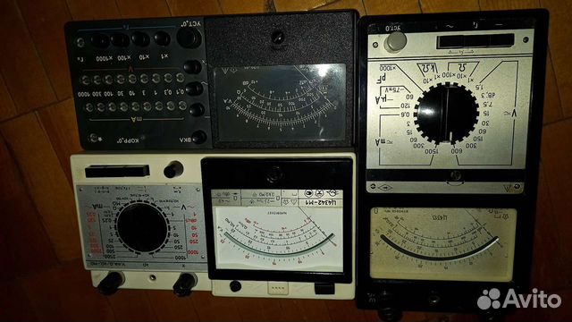Приборы электроизмерительные тестеры СССР