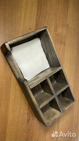 Подставка для салфеток деревянная