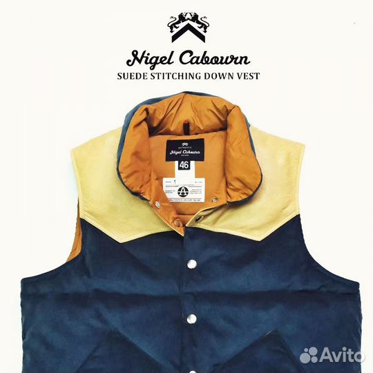 Жилет Nigel Cabourn новый размер М