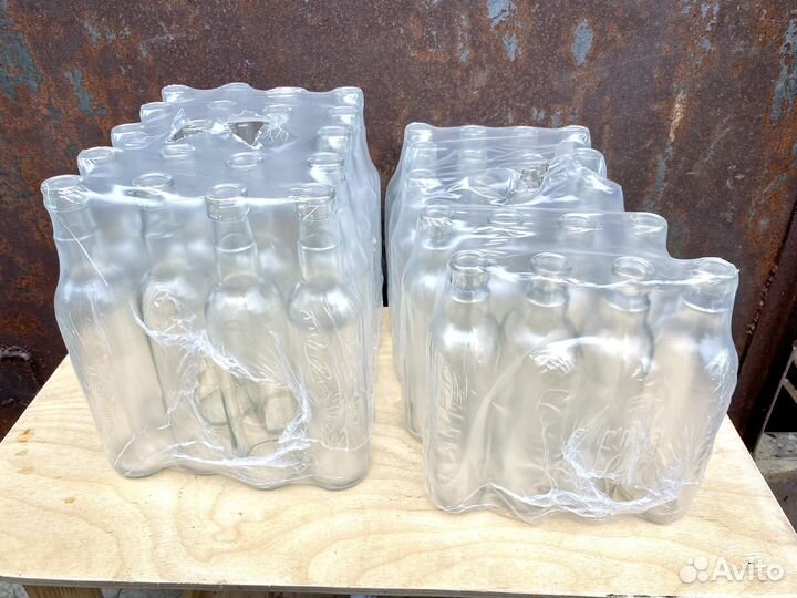 Бутылки водочные 0,5 л с пробкой