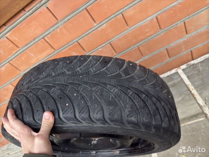 Зимние шины со штампами r16