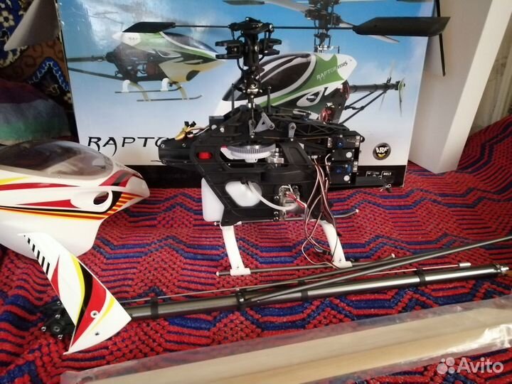 Радиоуправляемый вертолет Raptor 50S ARF
