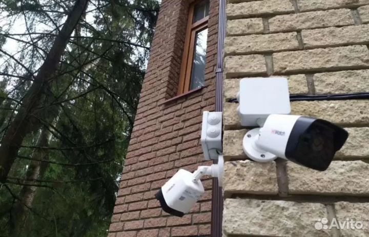 Установка Видеонаблюдения монтаж камер настройка