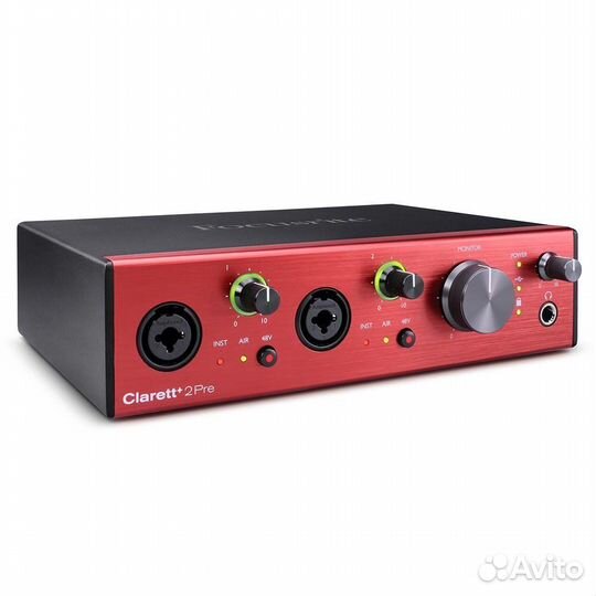 Внешняя звуковая карта Focusrite Clarett+ 2Pre USB