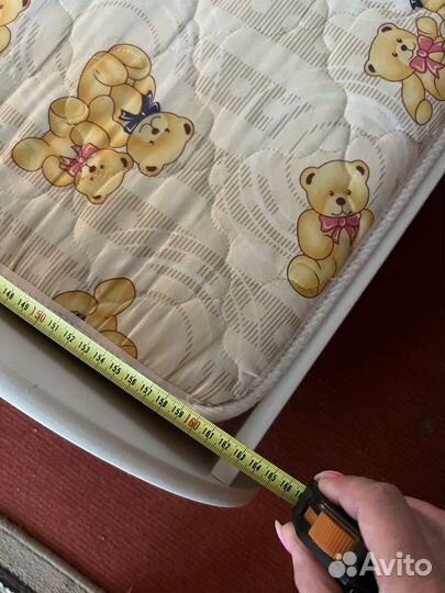 Кровать машина с матрасом