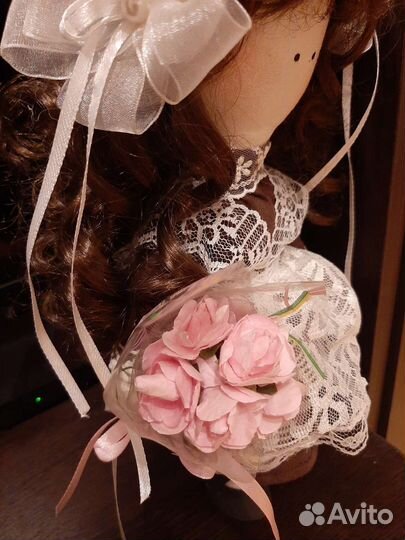 Кукла первоклашка. Ручная работа