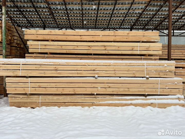 Доска обрезная 50х100х6000мм с доставкой