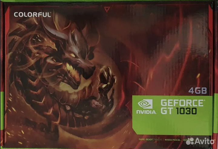 Видеокарта Colorful GT 1030 4GB