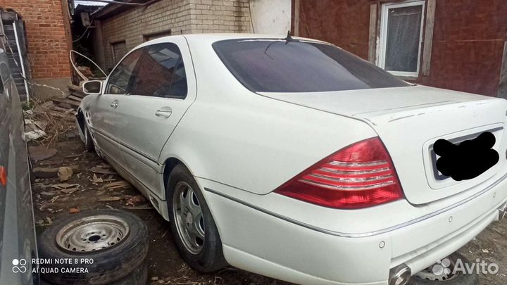 Mercedes w220 s500 long в разбор
