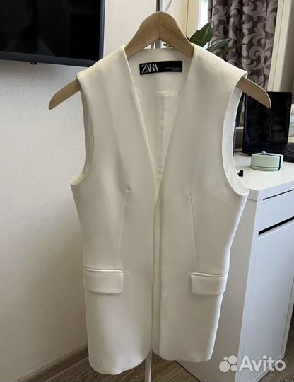 Zara жилетка платье