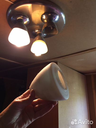 Люстра потолочная бу