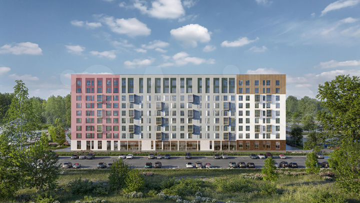 Квартира-студия, 21,3 м², 8/9 эт.