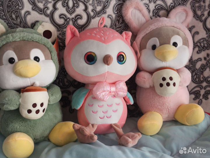 Новые большие мягкие игрушки