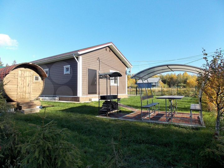 Коттедж 70 м² на участке 4 сот.