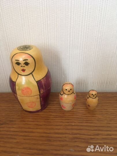 Матрешка СССР + современная в подарок