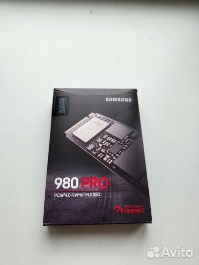 SSD M.2 накопитель Samsung 980 PRO 500 гб