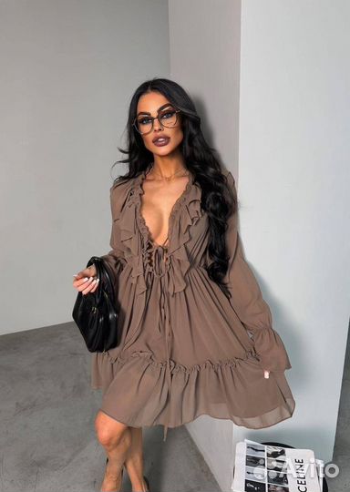 Стильное платье ysl