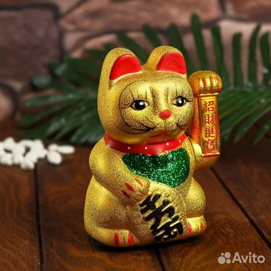 Сувенир маятник кот 