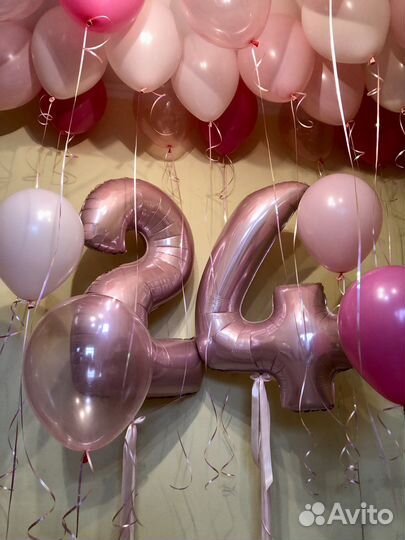 Воздушные гелиевые шары с доставкой 24/7