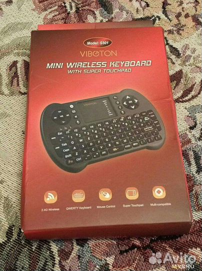 Беспроводная мини клавиатура Viboton S501