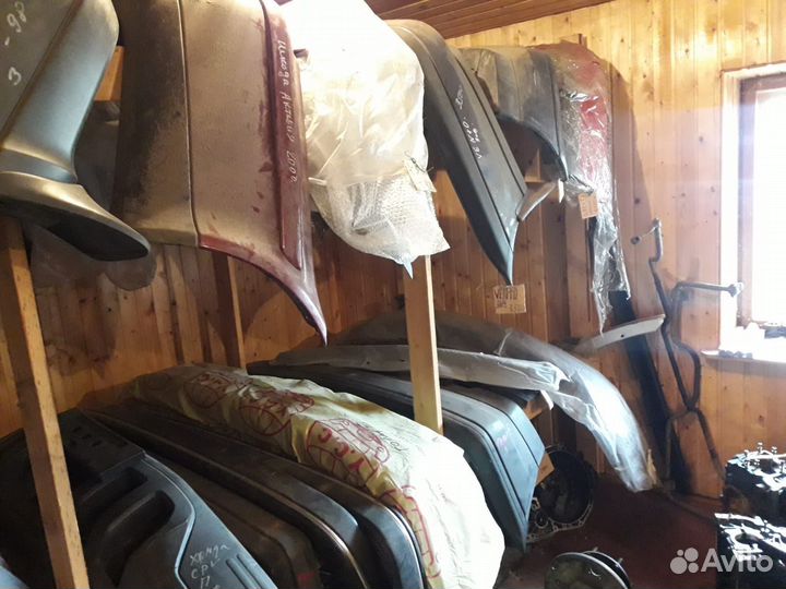 Hyundai Accent бампер зад б-у 94-00 г