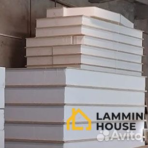 Сип панели от производителя 2500Х1250Х68 мм