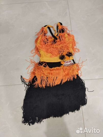 Костюм для спортивно-бальных танцев, латино