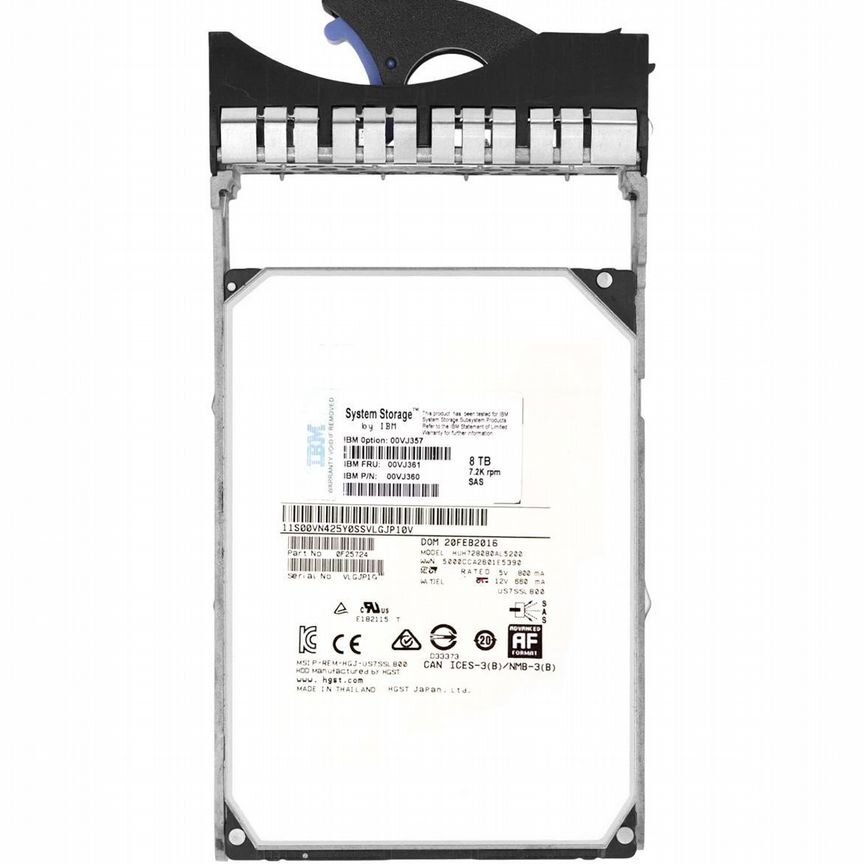 [00VJ361] Жесткий Диск Ibm 8tb 00vj360 Sas 3.5 00vj361