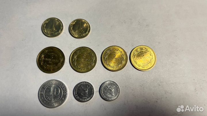 Монеты Южная Америка и Латинская Америка старые