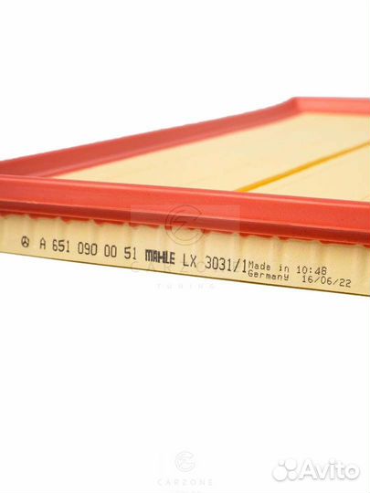 Фильтр воздушный Mercedes benz А6510900051