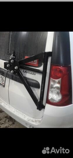 Кранштейн запасного колеса лада ларгус