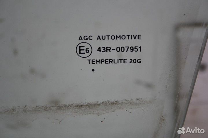 Стекло двери передней левой mitsubishi outlander 2